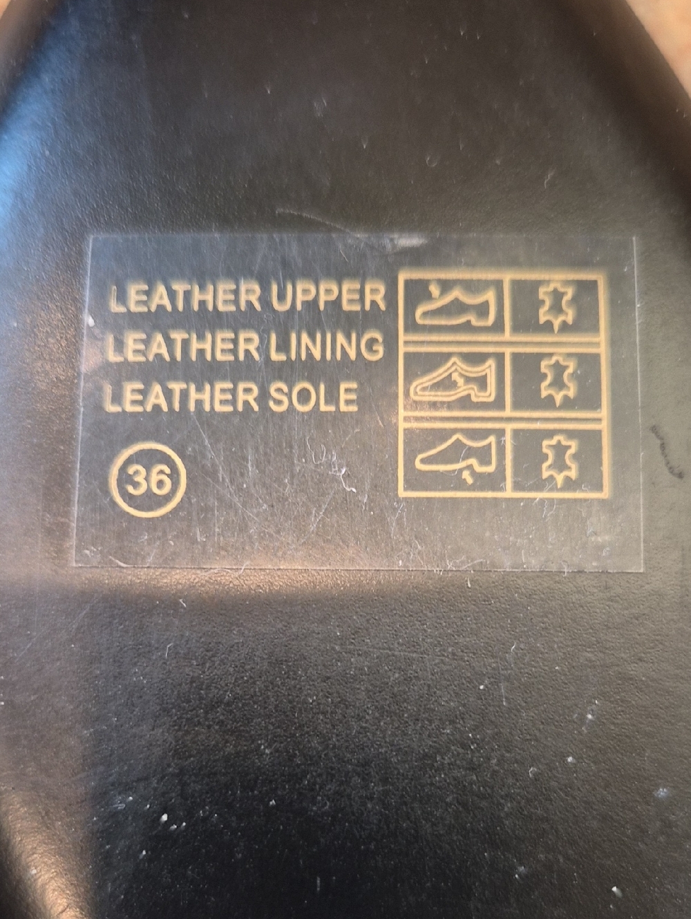 Ash Black Leather Flats. Made In Italy. - Picture 10 of 11
